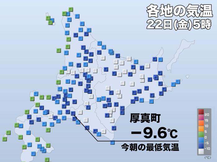 
震度6弱の北海道胆振地方　今朝は冷え込み強まる　昼間は雪崩にも注意
        