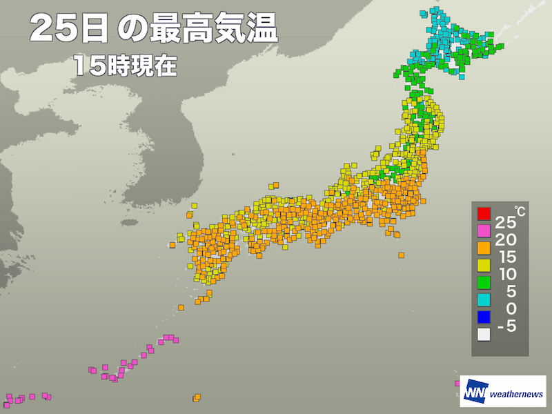 
東京は日差しで5日ぶりの15℃超　名古屋は今年一番の暖かな陽気
        
