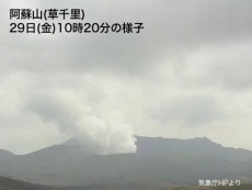
熊本・阿蘇山　噴火警戒レベルを2から1に引き下げ
        