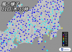 
東京や名古屋で風速15m/s超 日差しは春でも冷たい風強まる
        