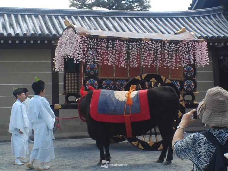 
京都・葵祭は5年連続の夏日に　暑さ対策を
        