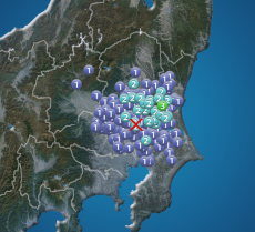 
茨城県で震度3の地震発生
        