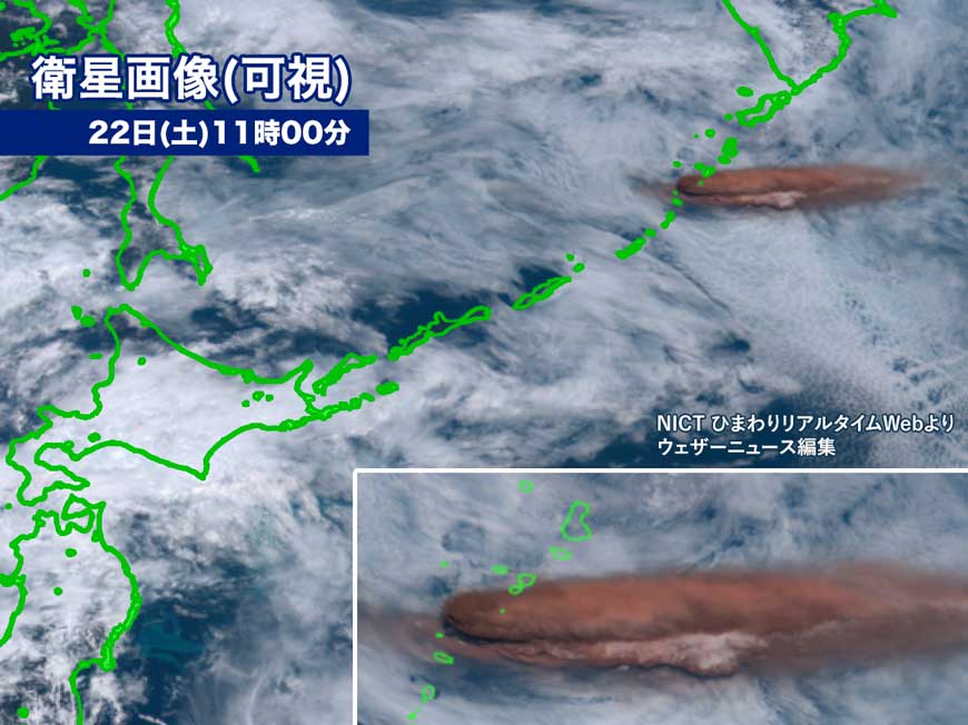 
千島列島の雷公計島(ライコーク)が噴火　噴煙1万メートル超に上昇
        