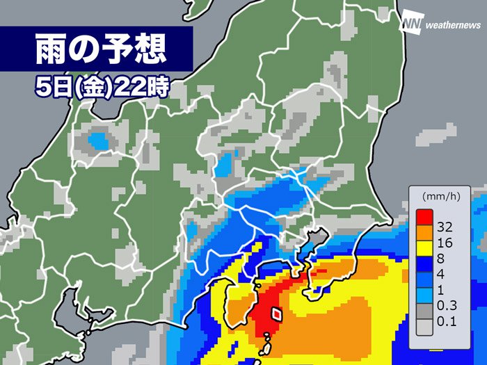 
東京など関東南部 今夜は雨に
        