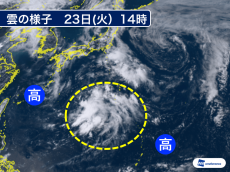 
梅雨明け後は各地で猛暑警戒　本州の南に気になる雲の塊も
        