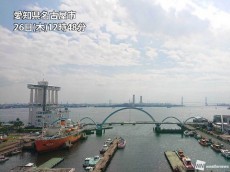 
名古屋や大阪で30℃を突破　9月下旬らしからぬ暑さ
        