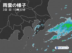 
東京の雨の可能性は低く　傘の出番は限定的に
        
