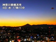 
富士山を彩る夕暮れマジックアワー
        