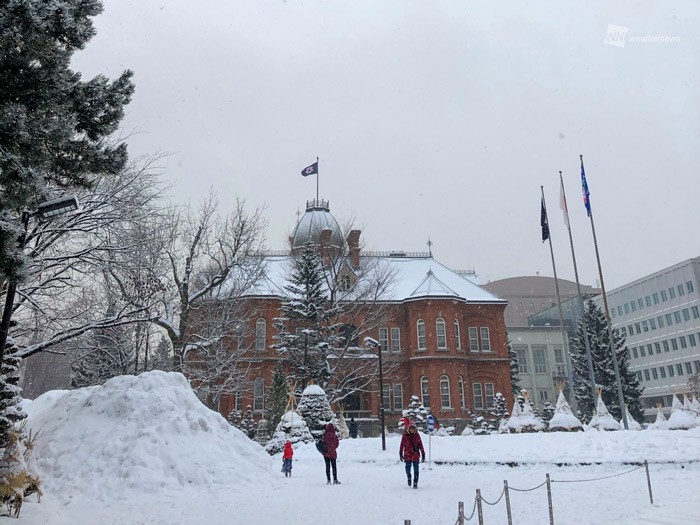 
札幌など北海道では再び積雪が増加　吹雪にも注意
        