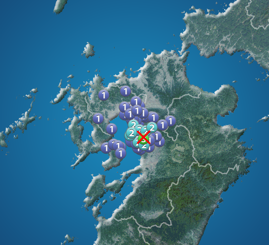 
熊本県で震度3の地震発生
        