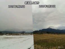 
1月は記録的な暖冬で北陸は雪なし　全国的に高温記録大幅に更新
        