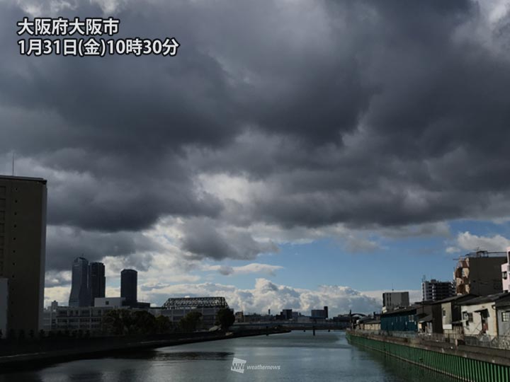 
西日本は久々の冬らしい寒さ　大阪は2週間ぶりに最高気温一桁
        