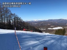 
青空と新雪のスキー日和　次の週末も新雪の期待大
        