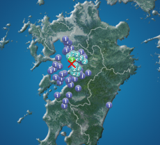 
熊本県で震度3の地震発生
        