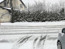 
山沿いでまとまった雪　山梨・河口湖では10cm近い積雪を観測
        