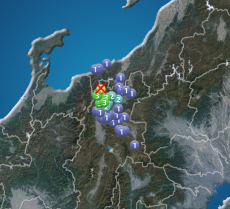 
長野県で震度4の地震発生　津波の心配なし
        