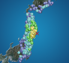 
宮城県沖でM6.1の地震　宮城・岩手で震度4　津波の心配なし
        