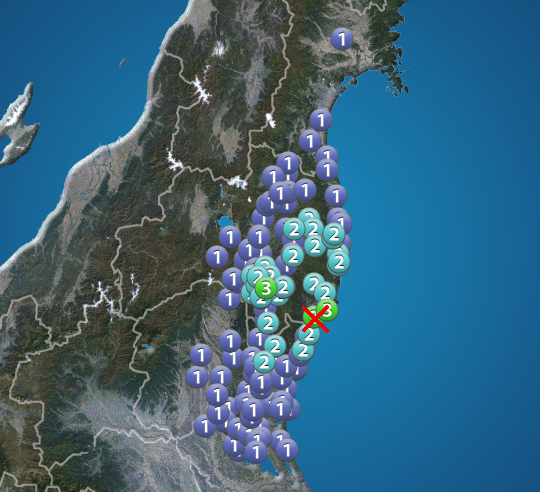 
福島県で震度3の地震発生
        