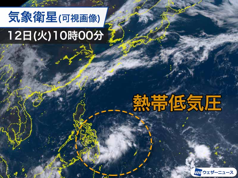 
台風1号がまもなくフィリピン近海で発生見込み
        