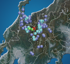 
岐阜県で震度3の地震発生
        