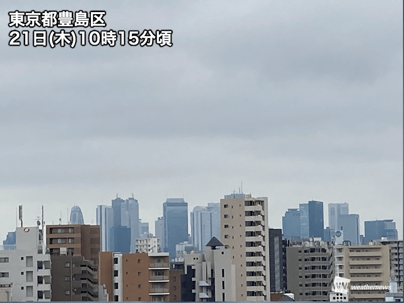 
関東から東北は今日も雨で空気ヒンヤリ　東京は4日連続日照ゼロ
        