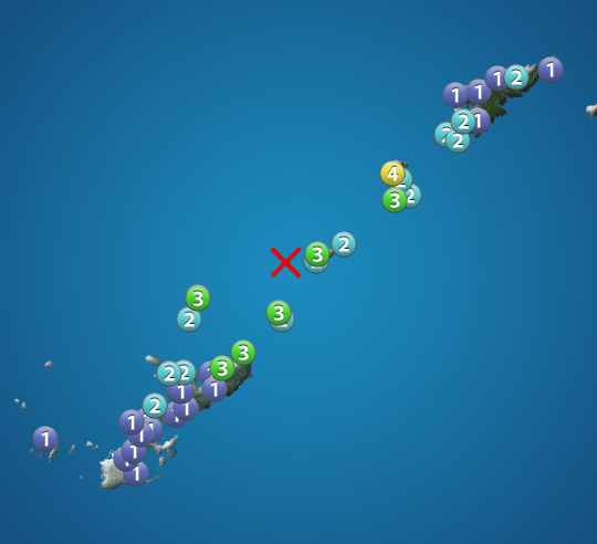 
沖縄本島近海でM4.9の地震　鹿児島県奄美南部で震度4　津波の心配なし
        