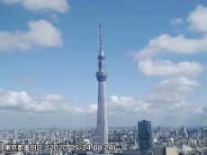 
東京など首都圏で1週間ぶりの晴れた朝 　昼間は半袖日和に
        