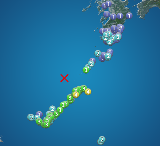 
奄美大島北西沖でM6.3の地震　鹿児島県奄美北部で震度4　津波の心配なし
        