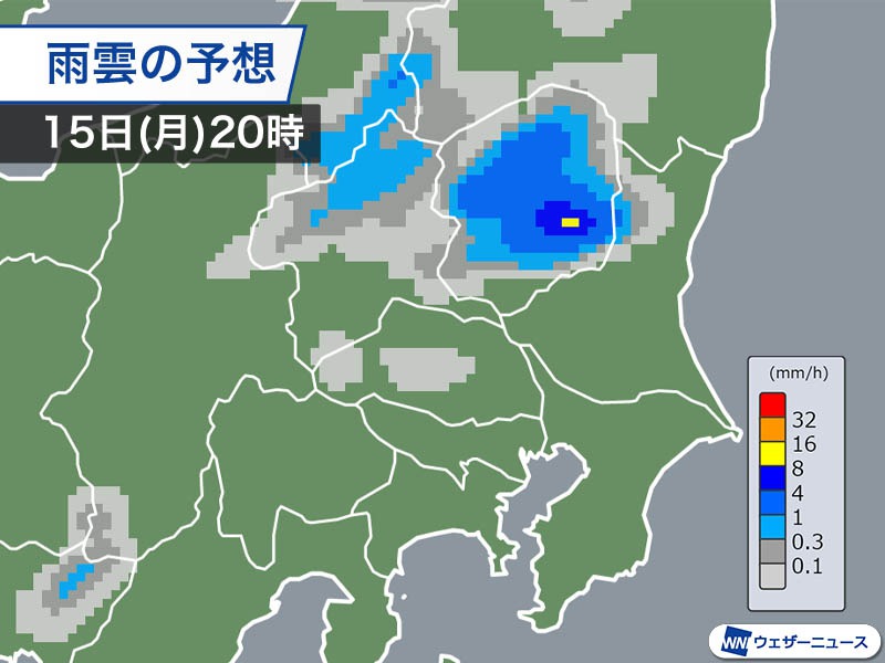 
気温上昇の関東は雷雨に注意　北海道も強い雨の降るおそれ
        