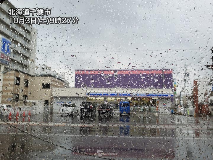 北海道で局地的に激しい雨　北日本は週明けにかけて強雨に注意