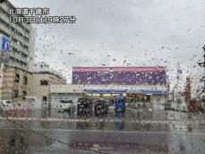 北海道で局地的に激しい雨　北日本は週明けにかけて強雨に注意