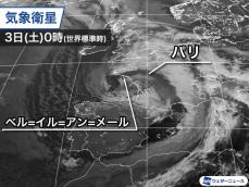 フランスで荒天、50m/s超の暴風も　4日(日)の凱旋門賞に影響する可能性