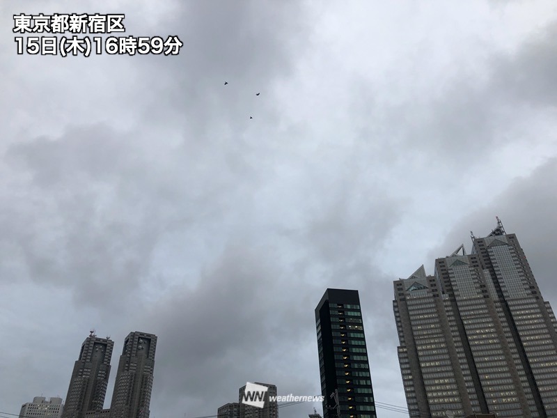 東京は気温低下中　関東は明日も寒い一日に