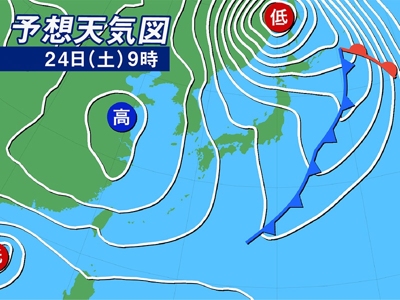 北海道は晩秋の嵐に　道北は平地でも雪の可能性