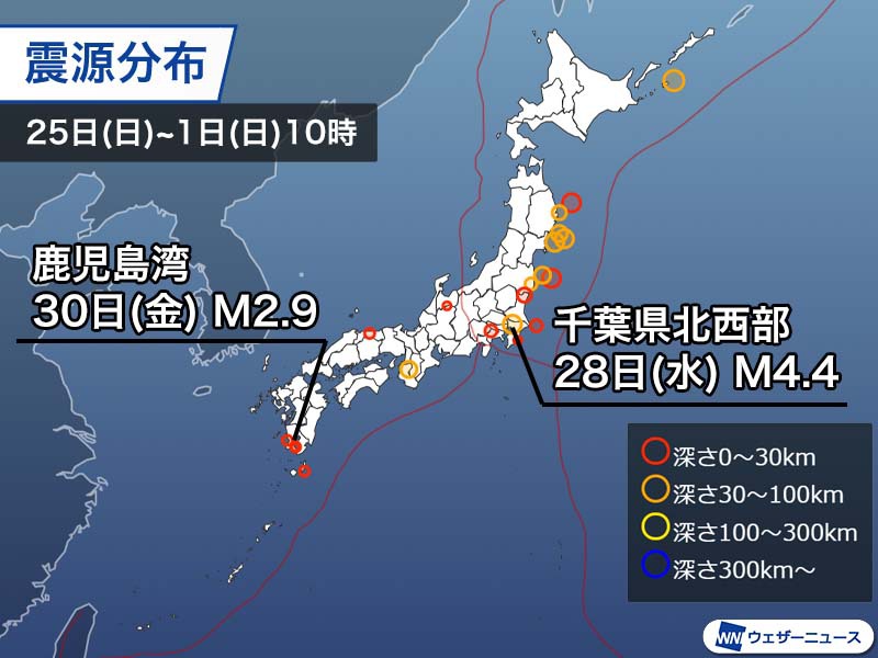 週刊地震情報 2020.11.1　30日(金)にギリシャ・トルコ付近でM7.0　建物の倒壊で多数の死傷者