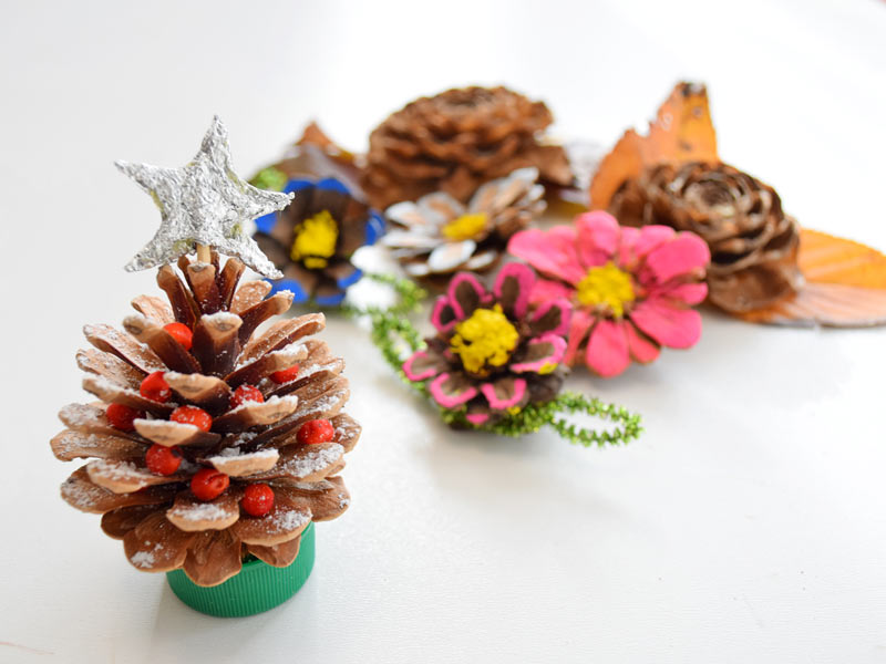 落ちている松ぼっくりで簡単 クリスマスツリーとオーナメント 記事詳細 Infoseekニュース