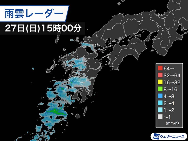 九州は夕方以降、強い雨に注意　明日の関東の雨は沿岸部限定か