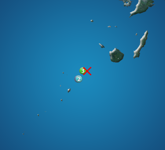 鹿児島県で震度3の地震発生