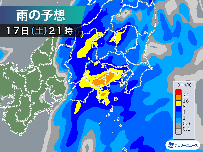 関東 東海は今夜にかけて激しい雨 明日は北日本で風雨強まり嵐に 記事詳細 Infoseekニュース