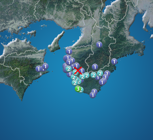 和歌山県で震度3の地震発生 - 記事詳細｜Infoseekニュース