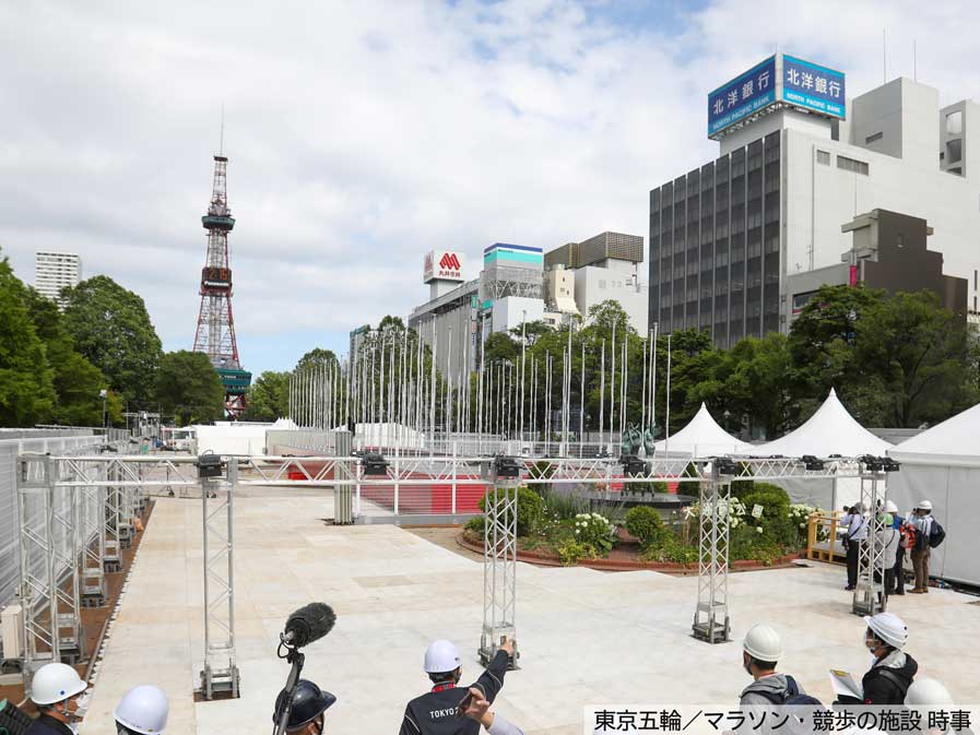 暑さ「新記録」の札幌、今日も35℃観測　五輪マラソンへの影響は