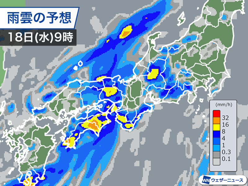 西日本や東日本は週後半にかけて大雨災害に厳重警戒