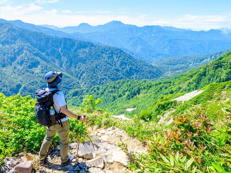 GW期間の山の天気は周期変化　天気の急変にも注意