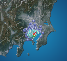 神奈川県東部で地震　川崎で最大震度3観測　津波の心配なし