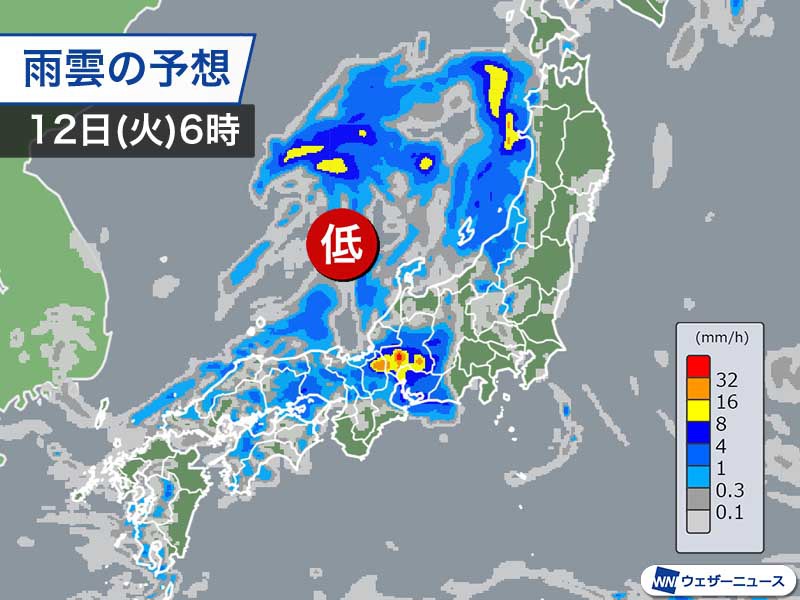 明日にかけて広域雷雨に警戒　全国各地で非常に激しい雨のおそれ