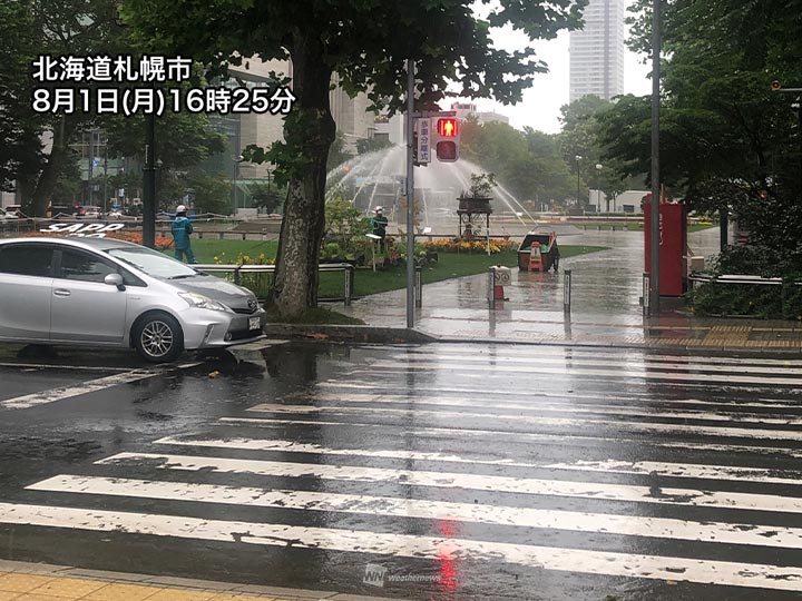 北海道は24時間で100mm超の大雨　明日は東北で雨が強まる