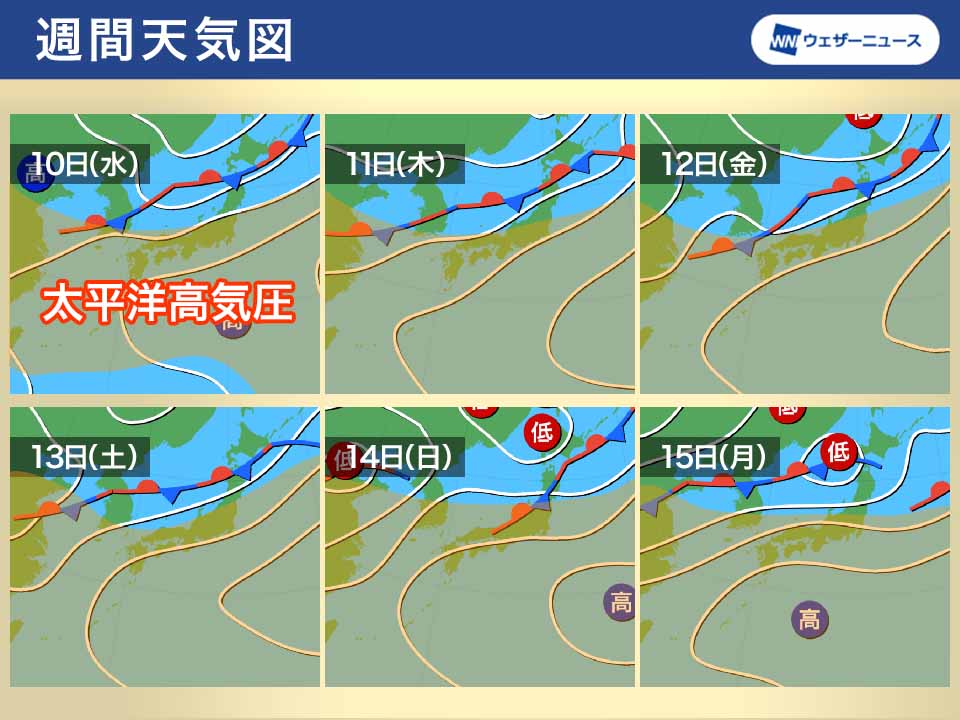 お盆休み期間も関東以西は猛暑　熱中症対策は万全に