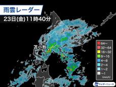 北海道で土砂降りの雨　日高地方に洪水警報発表