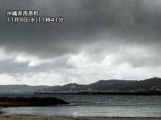 沖縄は局地的に雨雲発達　晴れた空から急な強雨に注意
