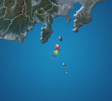 新島・神津島近海で地震　最大震度3　津波の心配なし